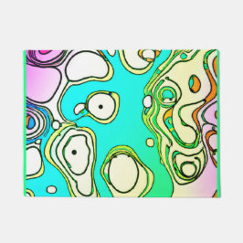 Moderne Muster Art Design Fußmatte