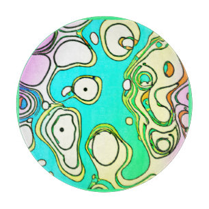 Moderne Muster Art Design Schneidebrett