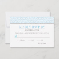Moderne Muster Blue Baby Boy Taufe
