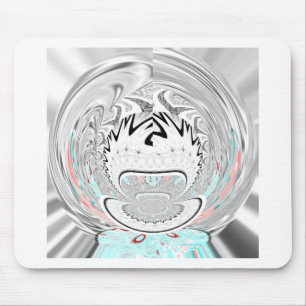 Moderne Muster der urbanen Flora Mousepad