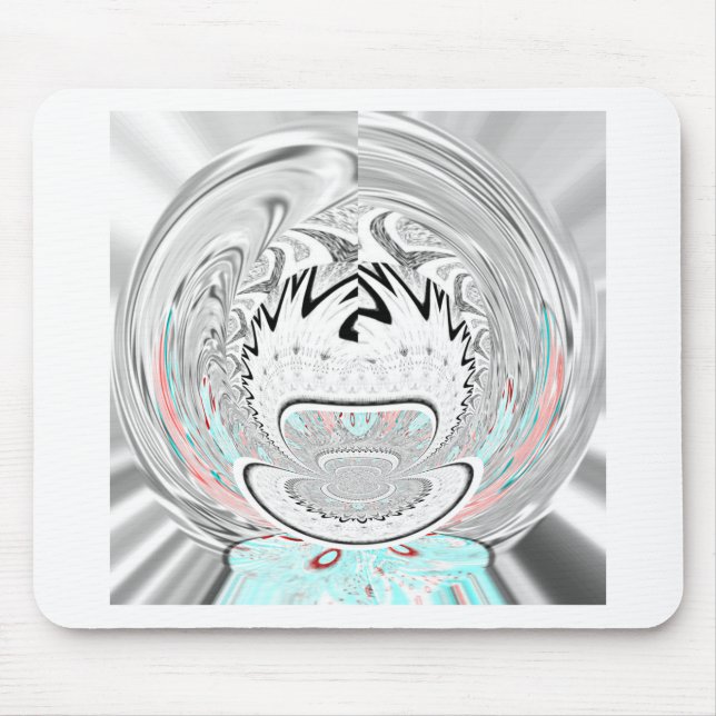 Moderne Muster der urbanen Flora Mousepad (Vorne)