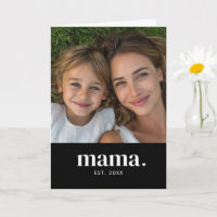 Moderne mutige Mama Foto