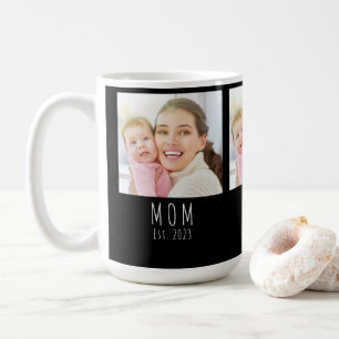 Moderne Mutter Etabliert Schwarz 3 Foto Kaffeetasse
