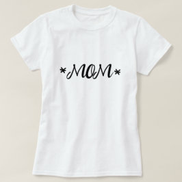Moderne Mutter Tag l Schwarzweiß l MAMA T-Shirt