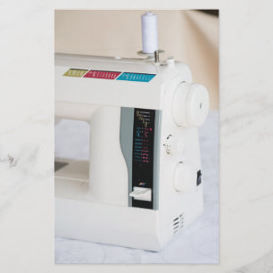 Moderne Nähmaschine Flyer