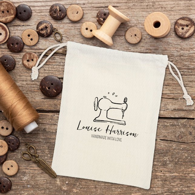 Moderne Nähmaschine, handgemachte Großunternehmen Gummistempel (Von Creator hochgeladen)