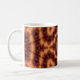 Moderne, nahtlose Tapeten-Fliesen, abstrakt, ein Kaffeetasse