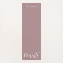 Moderne Namaste-Name Rose Brown