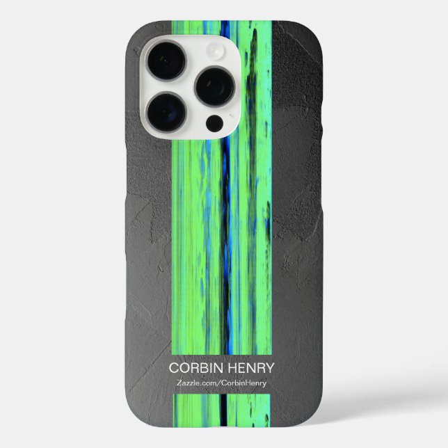 Moderne Name Abstract Texture iPhone-Hülle Case-Mate iPhone Hülle (Rückseite)