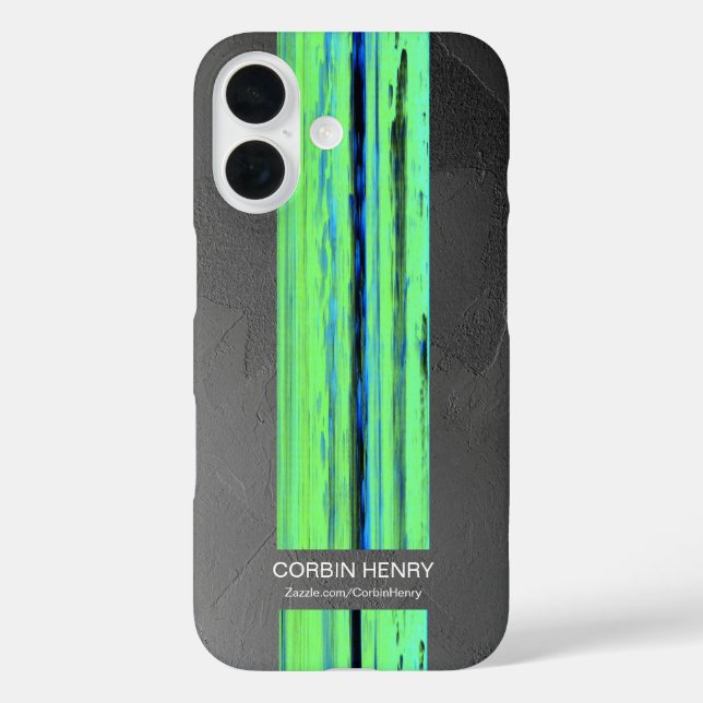 Moderne Name Abstract Texture iPhone-Hülle Case-Mate iPhone Hülle (Rückseite)