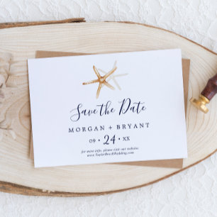 Moderne Nautik   Horizontal Save The Date
