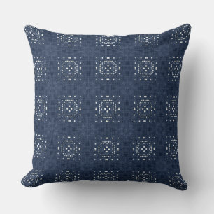 Moderne Navy Blue Zierkissen