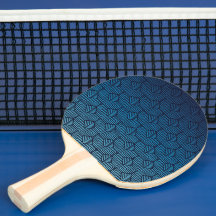 Moderne Navy-Teal-Geometrie-Ombre