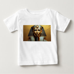 Moderne Nefertiti-Pharaonen-Kunst – Ägyptisches He Baby T-shirt
