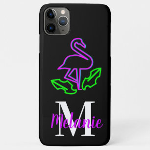 Moderne Neon-Tropen-Flamingo Lila Fluoreszierend Case-Mate iPhone Hülle