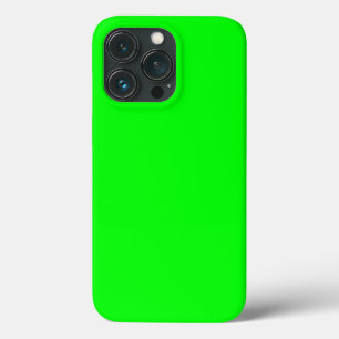 Moderne neongrüne Bildschirme hell einfarbig schli Case-Mate iPhone Hülle