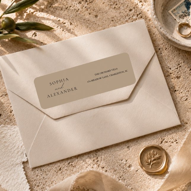 Moderne neutrale Hochzeit Elegant (Von Creator hochgeladen)