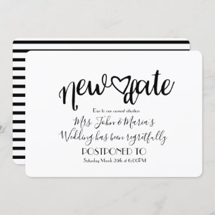 Moderne Neuzeitstornierung Einladung