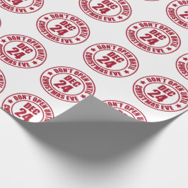 Moderne nicht bis Weihnachten öffnen auch Briefmar Geschenkpapier