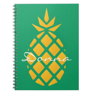 Moderne niedliche Ananas Notizblock