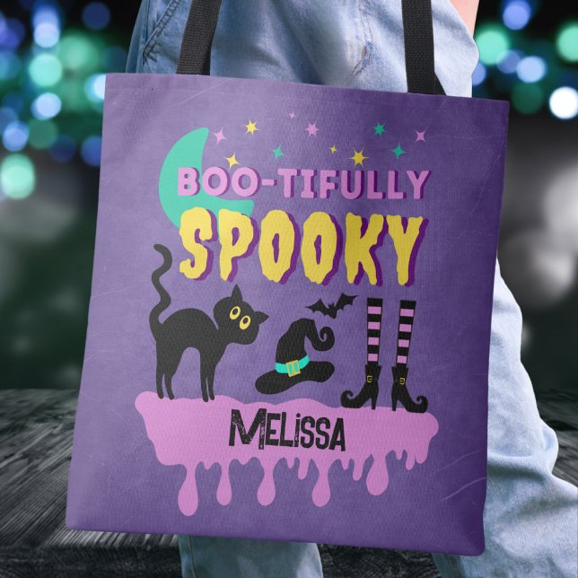 Moderne Niedliche Boo-gezaubert-Spooky-Tote-Tasche (Von Creator hochgeladen)
