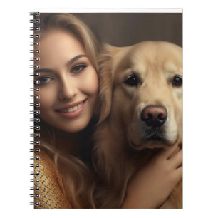 Moderne Niedliche Golden Retriever Beste Hunde-Mam Notizblock