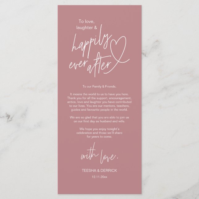 Moderne niedliche, hochzeitliche Umgebung dank Kar Programm (Vorderseite)