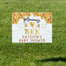 Moderne Niedliche Mommy to Bee Baby Dusche Willkom