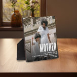 Moderne Niedliche MOTHER Definition & Foto Fotoplatte<br><div class="desc">Lass deiner Mutter,  wie besonders sie dir ist mit dieser modernen lustigen MUTTER Foto Keepsake-Plakette. Laden Sie einfach Ihr Lieblingsbild hoch und passen Sie den Text an,  um es einzigartig und persönlich für Sie und Ihre Mutter zu machen! Ein sentimentales Geschenk für Muttertag,  Geburtstag oder Weihnachten.</div>