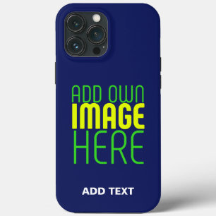 MODERNE, NIEDLICHE NAVEN-BLUE-BILD-TEMPLATE Case-Mate iPhone HÜLLE