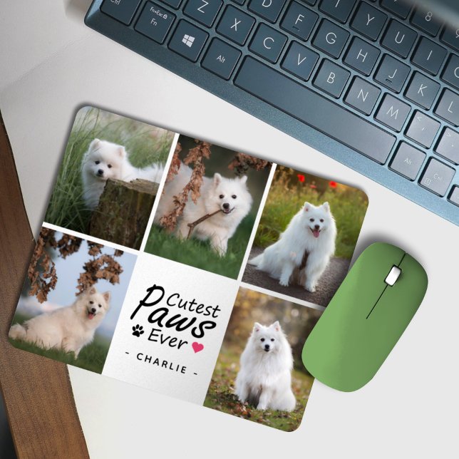 Moderne Niedliche Paws je Niedlicher Hundehund Fot Mousepad (Von Creator hochgeladen)