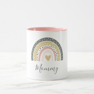  Moderne Niedliche Regenbogen-Mama  Tasse
