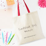 Moderne Niedliche Sleepos Geburtstagsparty #Kidlif Tragetasche<br><div class="desc">Mit unserem modernen und niedliche Geburtstag Party-Sack, dem perfekten Gastgeschenk für Ihren Kindertag! Diese Tasche ist nicht nur bezaubernd, sondern auch funktionell, sodass es ein großartiges Geschenk, dass Ihre Gäste Liebe und Gebrauch für die nächsten Jahre. Das Design dieser leepover Tasche zeichnet sich durch einen lustigen und spielerischen Typografie-Stil aus,...</div>