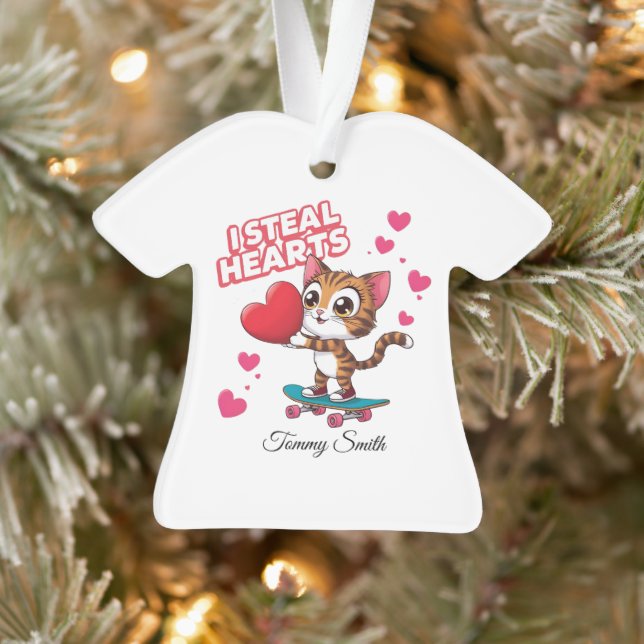 Moderne Niedliche Valentine Ornamente für Freundin (Baum)