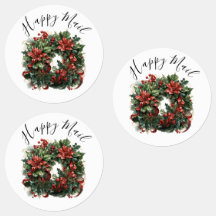 Moderne Niedliche Watercolor Weihnachtswünsche