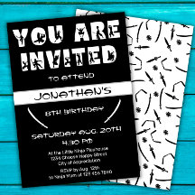 Moderne Ninja Kid Warrior Silhouette Geburtstagspa