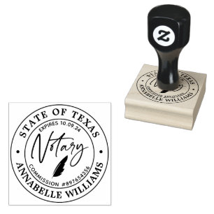 Moderne Notare Gummistempel