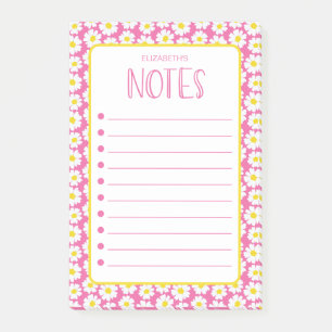 Moderne Notizen für Daisies