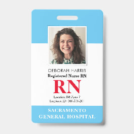 Moderne Nurse Ausweis