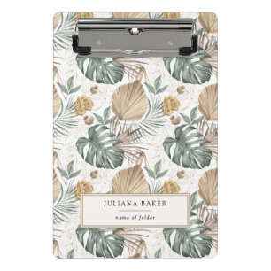 Moderne Oasis Foliage Clipboard Mini Klemmbrett