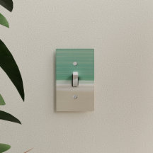 Moderne Ocean Beach Coast Light Switch Abdeckung