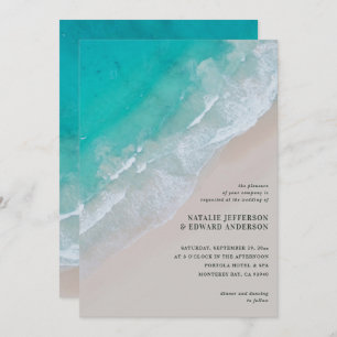 Moderne Ocean Beach Skripte und elegante tropische