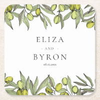 Moderne Olive Branch Hochzeit