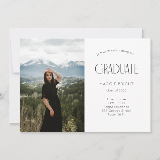 Moderne Open House Feier 2023 (Vorderseite)