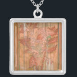 Moderne orangefarbene Blütendrucke auf gestreiftem Versilberte Kette<br><div class="desc">Dieses moderne orangefarbene Blumenbild aus Jennifer Goldberger ist eine originelle Kreation und liegt auf einem abgeschnittenen Hintergrund. Die Blume passen fast zum Hintergrund. Lass es passt sich der Erholung deiner Zuhause an,  indem du es heute kaufst!</div>