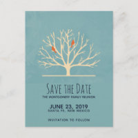 Moderne orangefarbene Vögel in einer großen Wieder