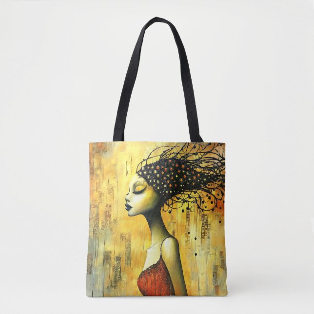 Moderne Original Einzigartig Coole Fantasy-Frau (Vorderseite)