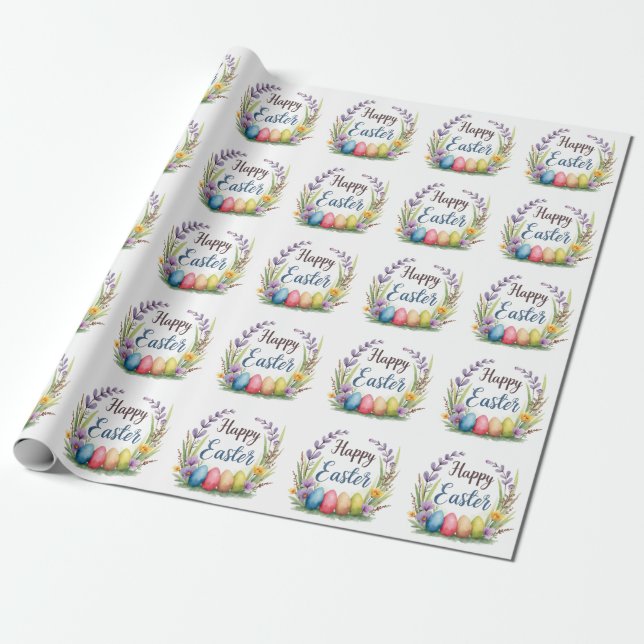 Moderne Ostereier Schöne Sammlung Geschenkpapier (Ungerollt)