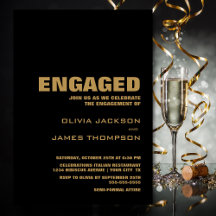 Moderne Partei für einfaches Schwarzes Gold-Engage