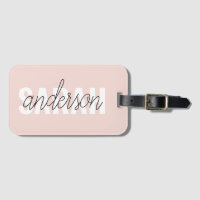 Moderne Pasta Pink Schönheit Personalisiert